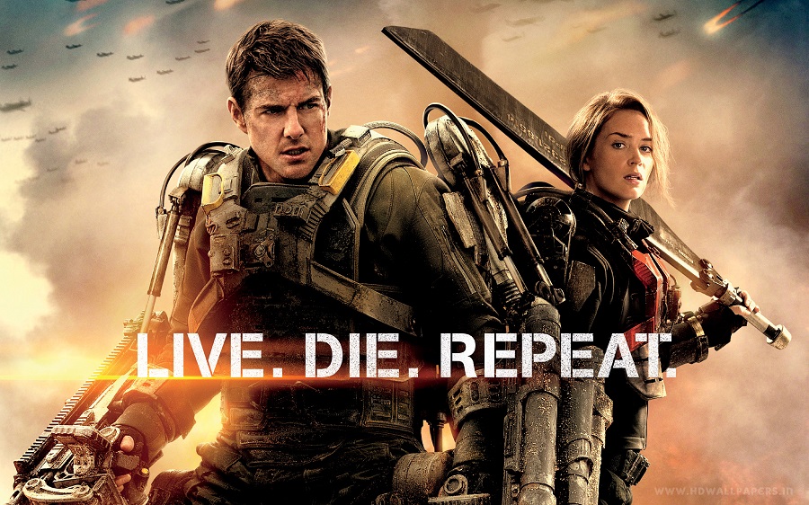 Edge of Tomorrow, 27 volte in bianco e molto altro in tv questa sera