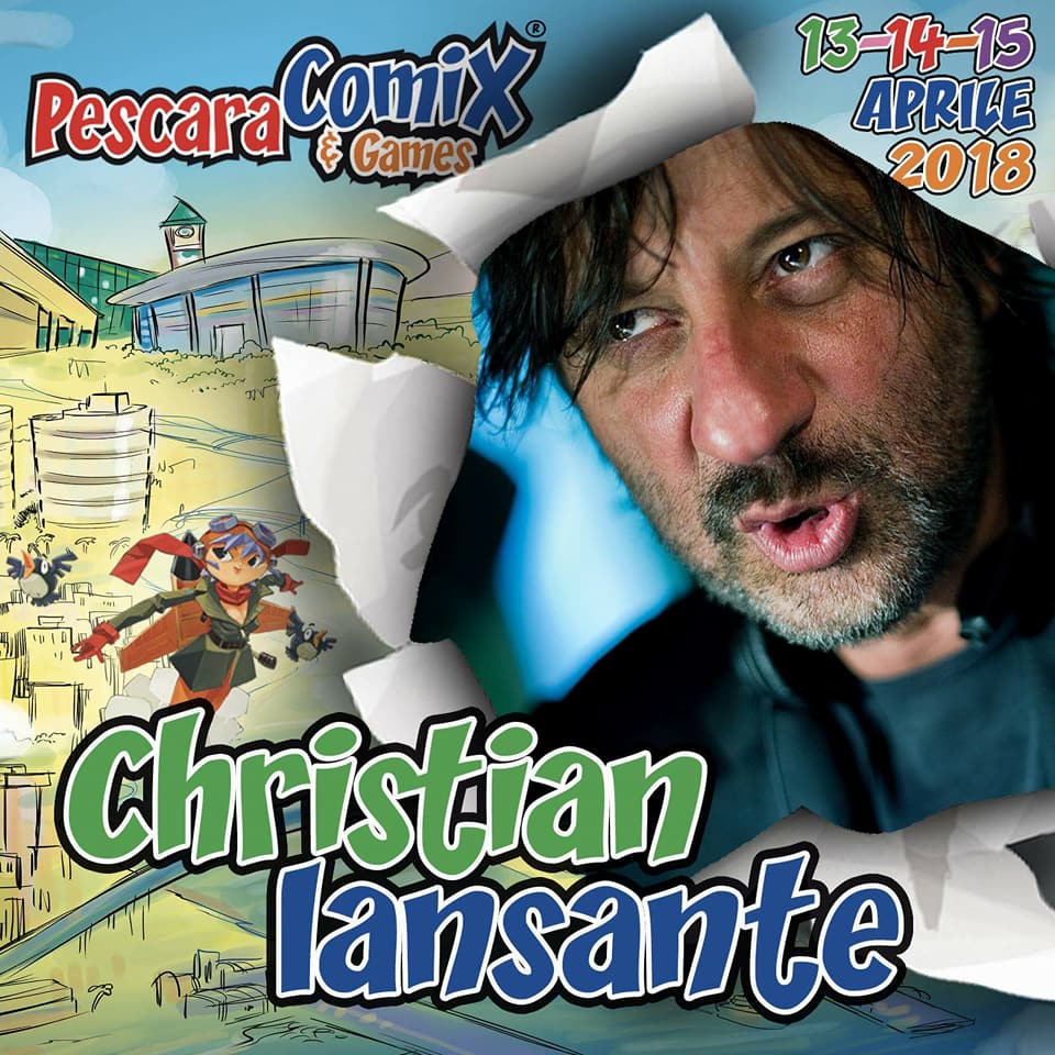 Christian Iansante al Pescara Comix 2018