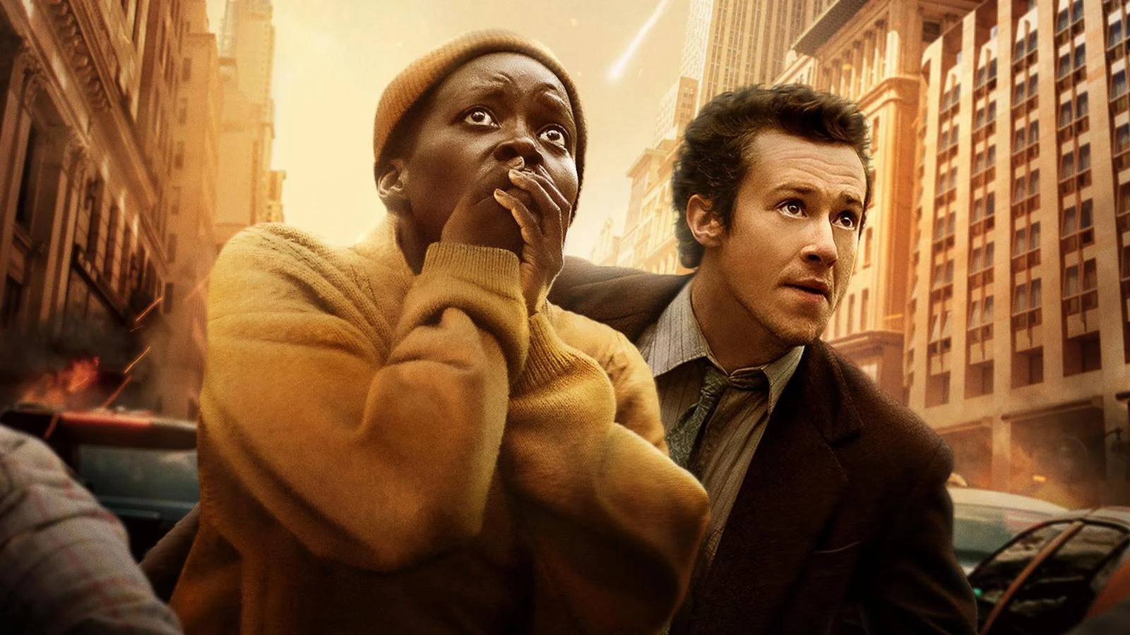 A quiet place- giorno 1 diretto da Michael Sarnoski con Lupita Nyong’o, Alex Wolff, Djimon Hounsou doppiato da Alberto Angrisano