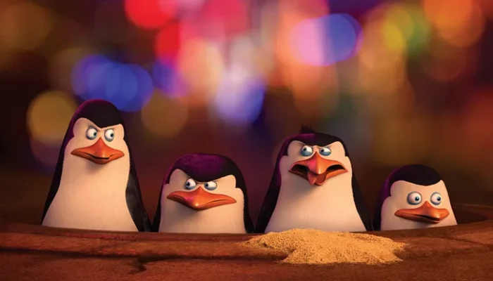i pinguini del Madagascar