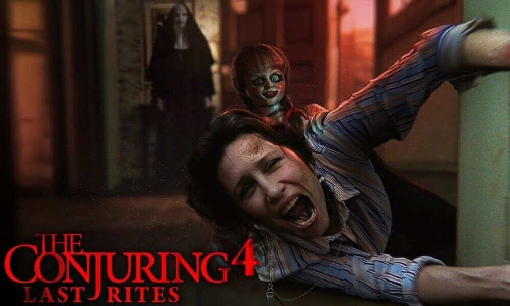 The Conjuring – Il rito finale con Massimiliano Manfredi  che doppia il protagonista Patrick Wilson
