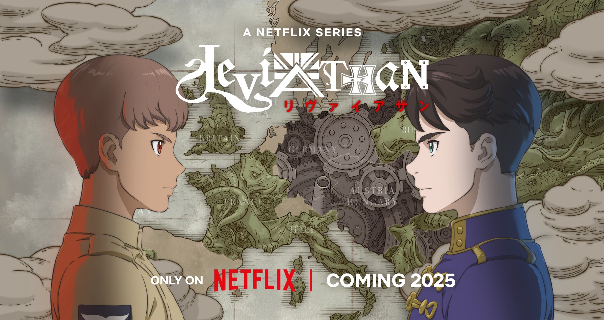 Leviathan è un’anime originale Netflix in CGI con il doppiaggio di Giorgio Borghetti e  Luna Iansante