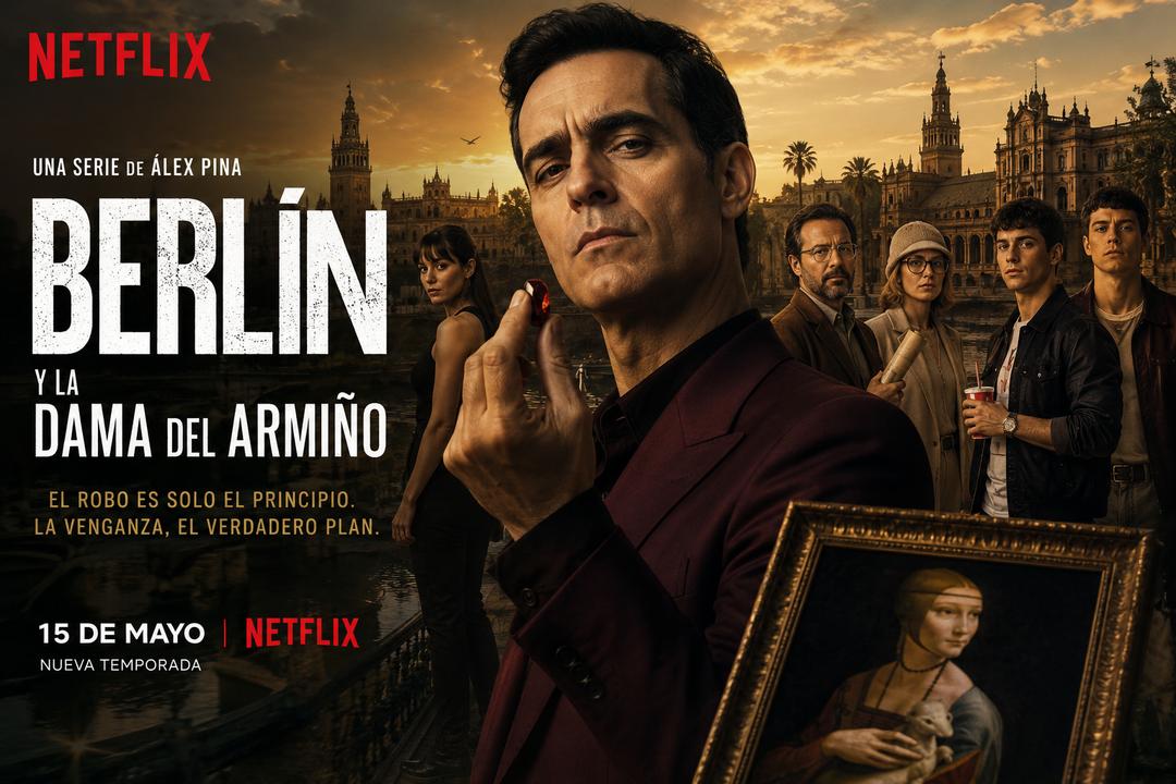 Berlino e la Dama con l’ermellino la serie con protagonista Pedro Alonso doppiato da alberto angrisano